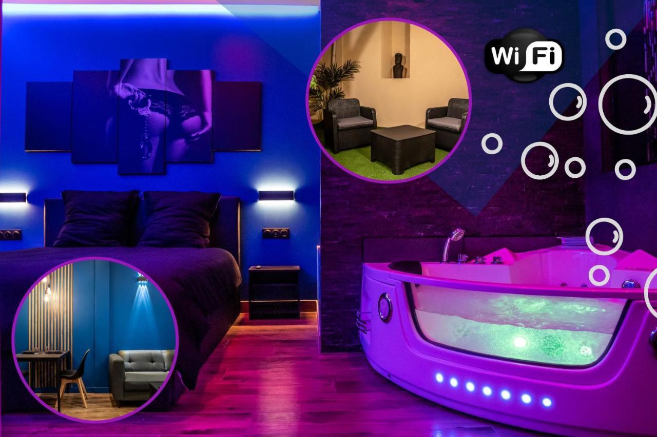 Апартаменти Blue Night - Jacuzzi - Bord De Seine Корбей-Ессонн Екстер'єр фото